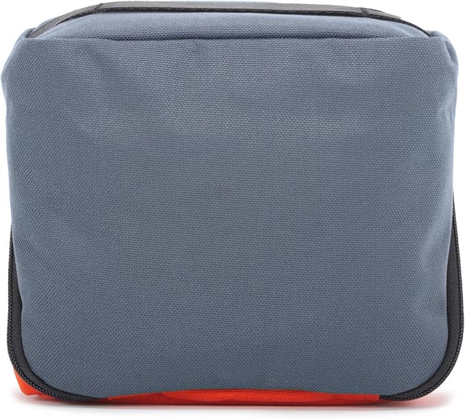 Manhattan Portage Newtown Toiletry Case Water Resistant Made with1000D Cordura For Everyday Use (Orange/Grey) - Image 5