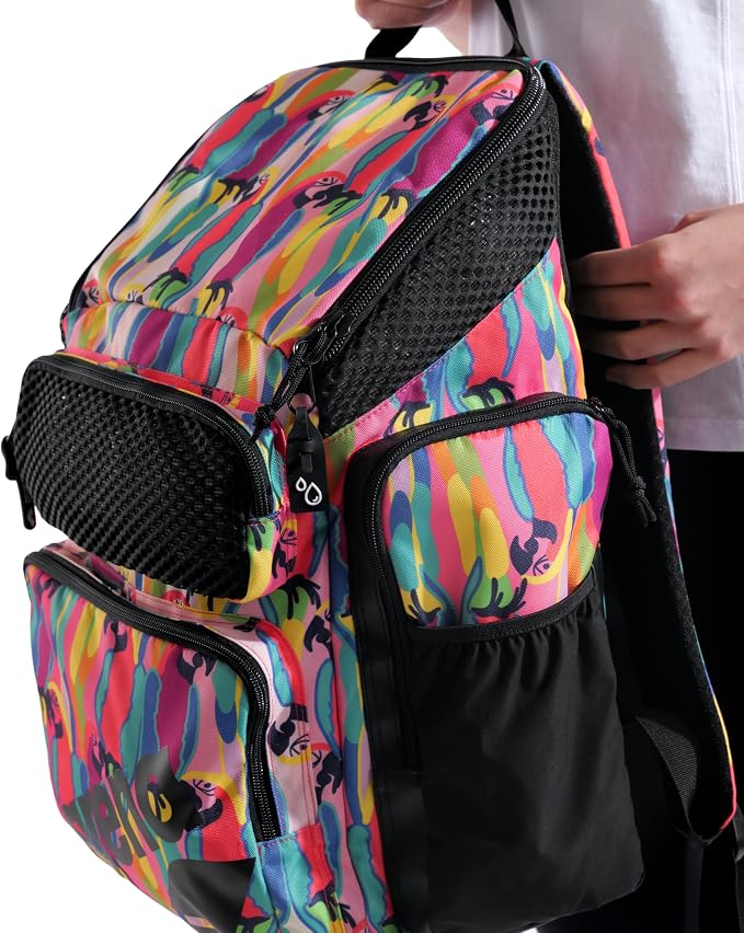 ARENA One Go Swim Backpack Travel Large Size Athletes Sports Equipment Bag 45 Liters - Image 7