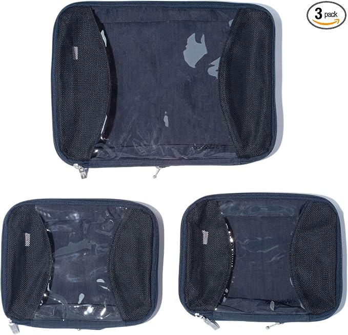 Baggallini Compression Cube 3-piece set - Lightweight Compression Packing Cubes for Travel by baggallini