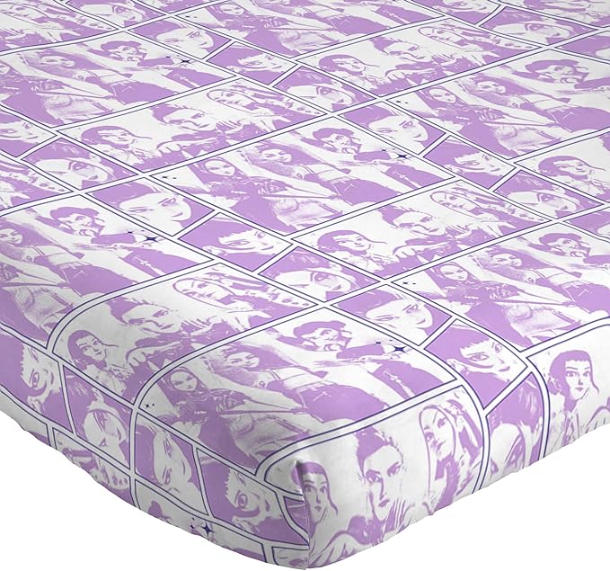 Jay Franco Kpop Demon Hunters Kids 3 Piece Twin Sheet Set, White | Super Soft Breathable Microfiber, Deep Pocket, Flat Sheet, Pillowcase, Machine Washable Kids Bedding (Officially Licensed) - Image 2