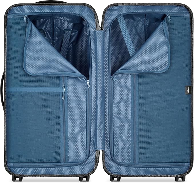 DELSEY PARIS Turenne Hardside Luggage with Spinner Wheels, Black, 2-Piece Trunk Set (19/27) - Image 5