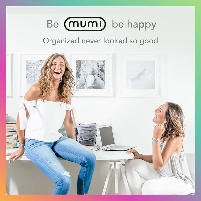 MUMI Packing Cubes for Travel - 5 Set Luggage Organizer Bags, Purple | Travel organizer bags for suitcases, carry on and backpack; holds clothes, kids items and accessories - Image 8