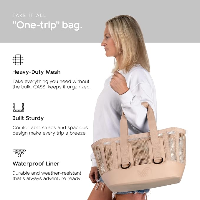 MISSION Boat Gear CASSI Heavy-Duty Outdoor Tote and Waterproof Marine-Grade Mesh Boat Bags - Image 6
