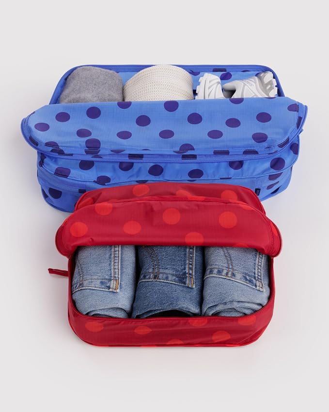 BAGGU Large Packing Cube Set - Polka Dot Mix - Image 2