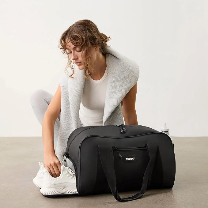 Vooray Burner Duffel Bag - 23L Small Gym Bag for Women and Men with Shoe Compartment, Lightweight Travel Duffel for Training, Sports, Overnight Use - Image 2