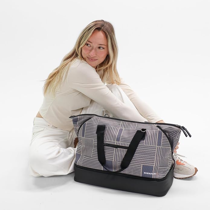 Sherpani Boston, Anti Theft Weekender Bags, Travel Duffel Bag, Carry On Tote Bag with Removable Shoe Bottom Compartment - Image 5