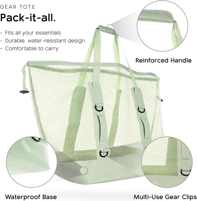MISSION Boat Gear CASSI Heavy-Duty Outdoor Tote and Waterproof Marine-Grade Mesh Boat Bags - Image 3