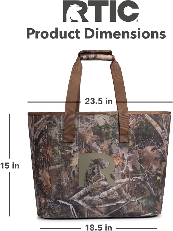 RTIC Ultra-Tough Tote Bag, Waterproof for Beach, Pool, Towel, Grocery, Shopping, Heavy-Duty, Puncture Resistant - Image 5