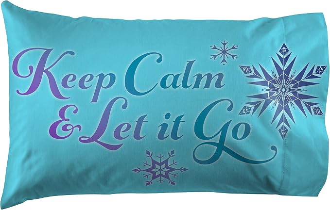 Disney Frozen Elsa Full Size Comforter Set 7 Piece Kids Bedding, Purple | Anna Bed in a Bag, Comforter Sheets Shams Pillowcases, Official Brand, Soft Microfiber, Machine Washable, Girls Gift - Image 6