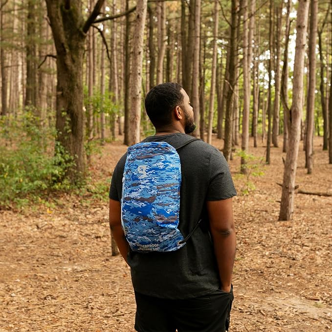 geckobrands Embark 10L Drawstring Backpack – Waterproof, Lightweight Dry Bag for Beach, Hiking, and Light Water Activities - Image 6
