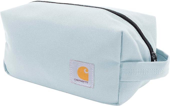Carhartt Durable Travel Kit, Organize Essentials W/the Water Resistance Toiletry Bag, Early Fog by Carhartt