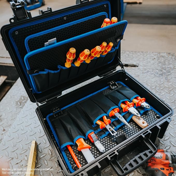 Jet 5000 Outdoor Tool Case with Pocket Tool Boards, Black - Image 7