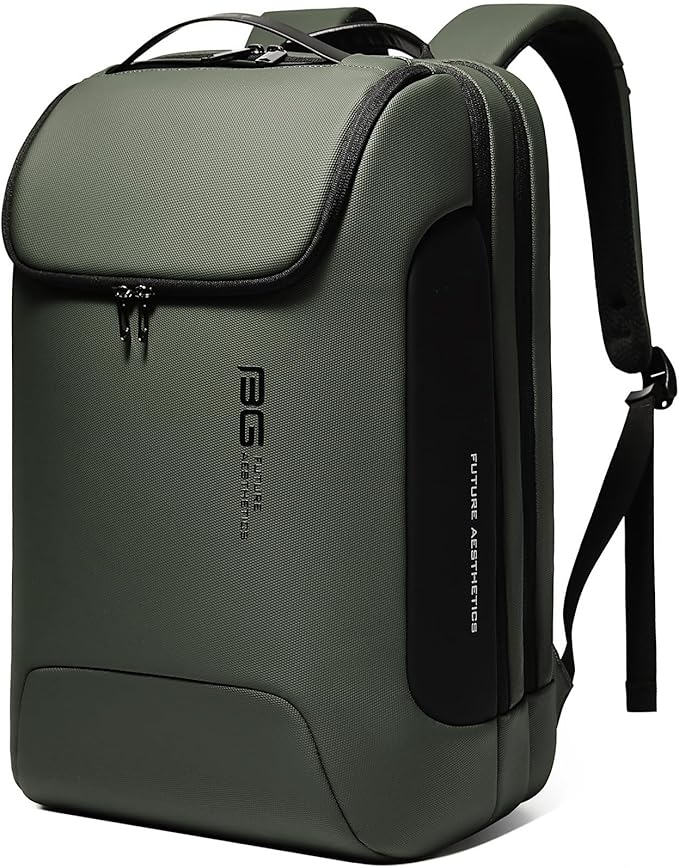 BANGE Men's Laptop Backpack for 17.3Inch Notebook,Airline Approved Travel Backpacks,Business High Tech Backpack with Water Bottle, Work Business Backpacks for Men and Women by BANGE