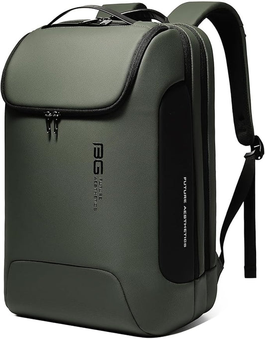 BANGE Men's Laptop Backpack for 17.3Inch Notebook,Airline Approved Travel Backpacks,Business High Tech Backpack with Water Bottle, Work Business Backpacks for Men and Women by BANGE