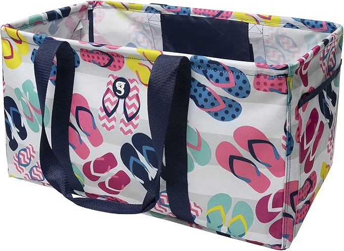 geckobrands Large Utility Tote - Durable Multipurpose Bag for Beach, Travel, Shopping & Outdoor Activities by geckobrands