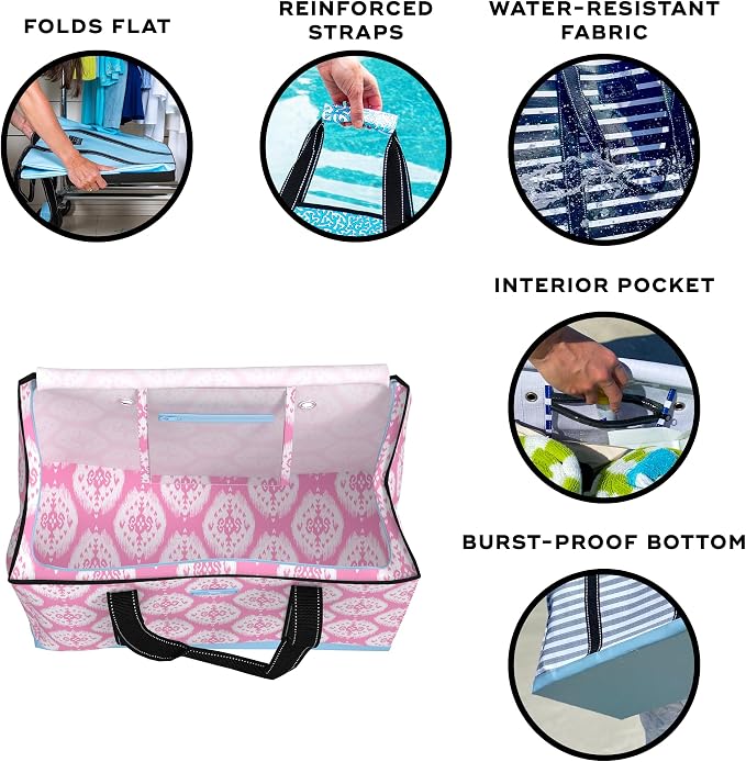 SCOUT 3 Boys Zip Tote - Utility Tote for Beach, Family, Travel and Storage, Zips Closed & Water Resistant - Image 3