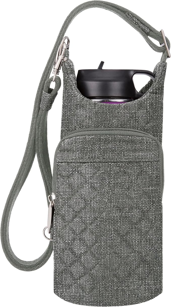 Travelon Anti-Theft Boho Insulated Water Bottle Tote - Image 7
