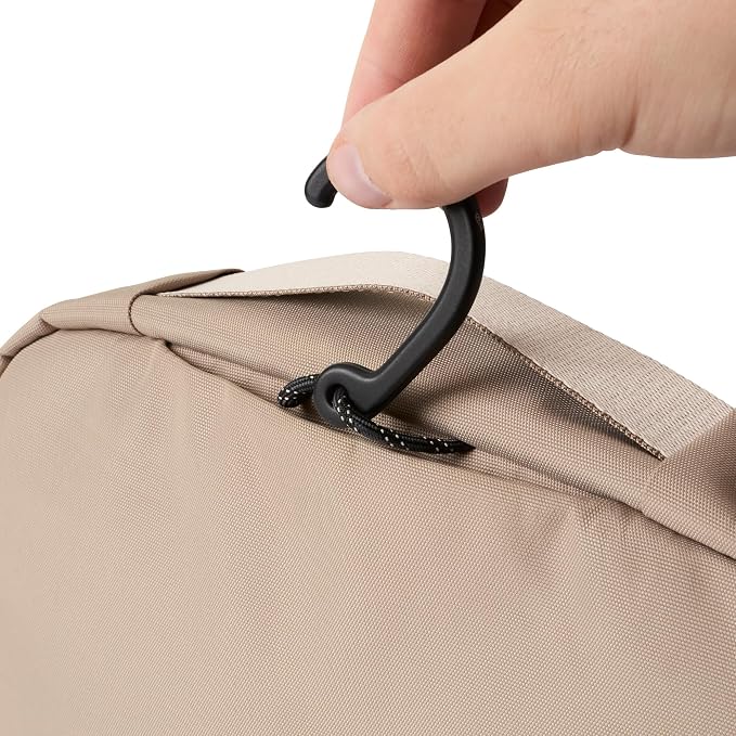 Bellroy Hanging Toiletry Kit (hanging 3 liter toiletry bag for men and women, and designed for travel) - Stone - Image 3