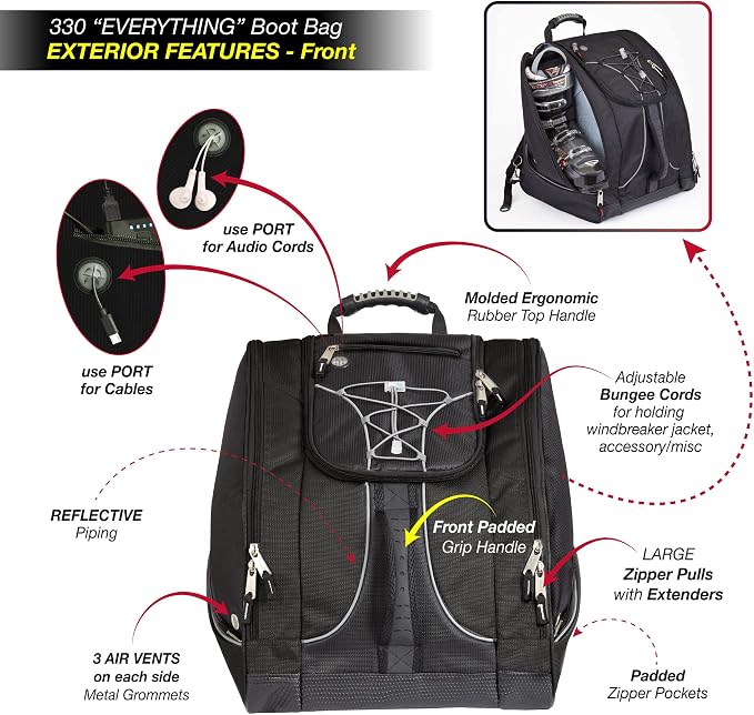 Athalon Everything Boot Bag/Backpack - Image 4