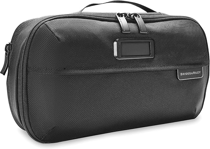 Briggs & Riley Expandable Essentials Kit - Toiletry Travel Bags for Women & Men, Organizer for Vacation, Compact Dopp Kit for Bathroom Accessories, Makeup, & Skincare - Baseline Collection by Unknown