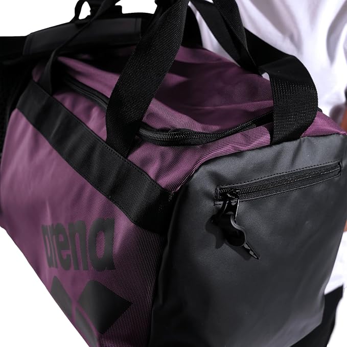 ARENA Sports Bag Swimming Bag Duffel Bag Shoulder Bag All Set Duffle 25 L, -200 Plum - Image 6
