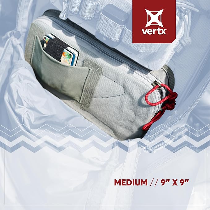Vertx Pack Zip Pouch Organizer Insert Attachment for Backpack, Bag, Travel, Organization Pouches - Image 5