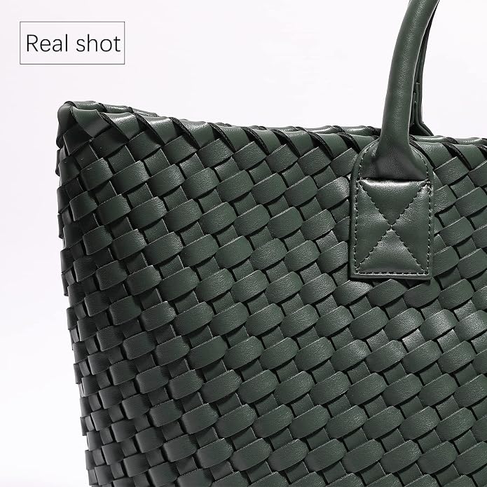 Woven Bag Shopper Bag Travel Handbags and Purses Women Tote Bag Large Capacity Shoulder Fashion Bags - Image 5
