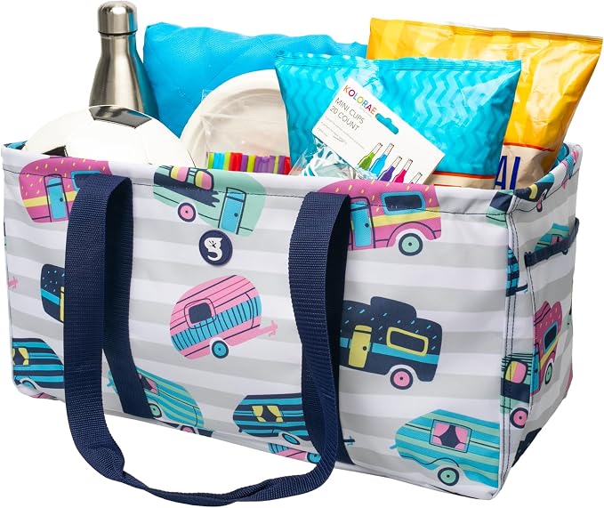 geckobrands Large Utility Tote - Durable Multipurpose Bag for Beach, Travel, Shopping & Outdoor Activities - Image 3