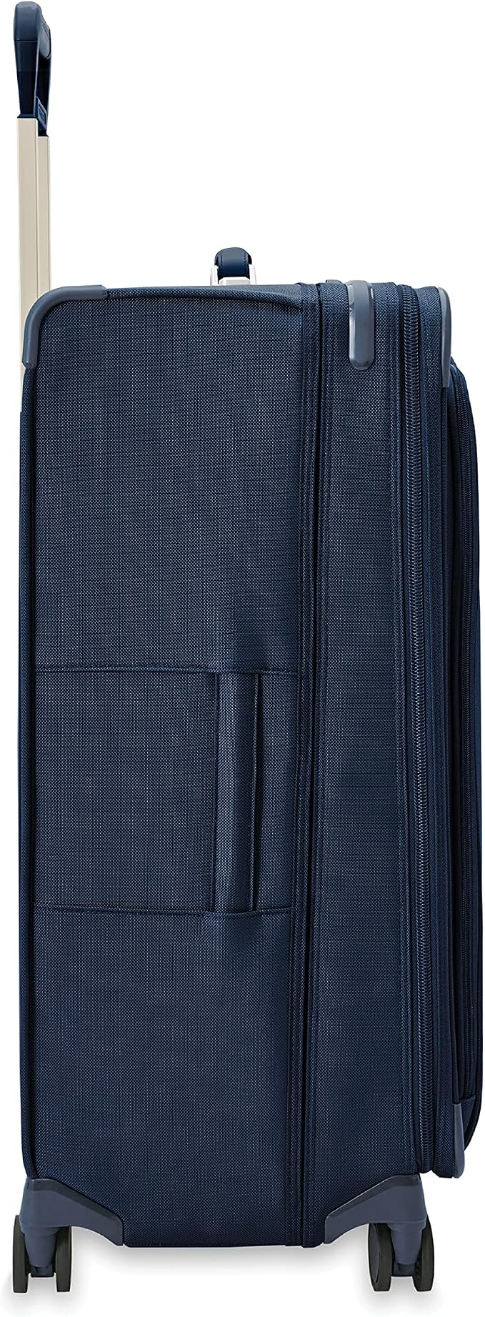 Briggs & Riley 31" Extra Large Expandable Spinner - Checked Luggage for Travel, Suitcases with Wheels, Softside Rolling Bag for Men & Women, Self-Repairing Zipper - Baseline Collection, Navy - Image 14