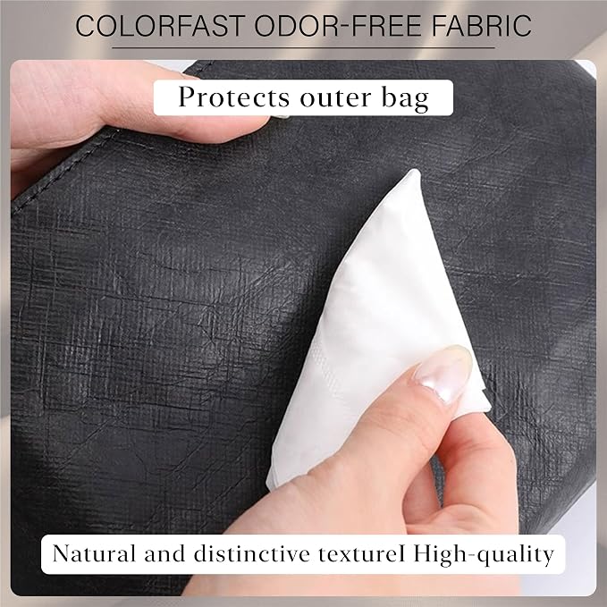 Doxo Purse Organizer Insert for CHANEL 22 Handbag, Lightweight Water-Resistant Bag Organizer insert with YKK Zipper Pocket, DupontPaper and Nylon Lining for Optimal Protection Organization (Medium) - Image 6