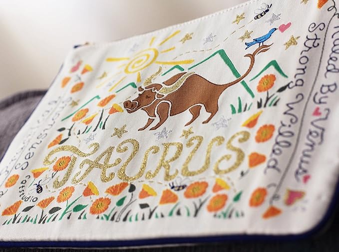 Catstudio Astrology Zipper Pouch, 5x7 Travel Toiletry Bag, Makeup Bag, Dog Treat Pouch, or Travel Purse - Image 3