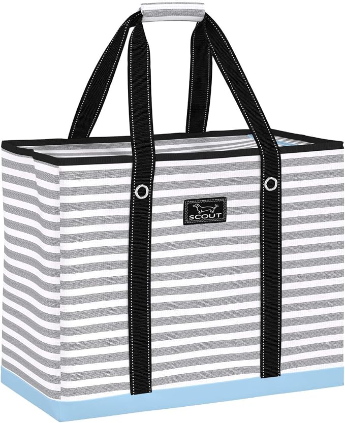 SCOUT 3 Boys Zip Tote - Utility Tote for Beach, Family, Travel and Storage, Zips Closed & Water Resistant by SCOUT