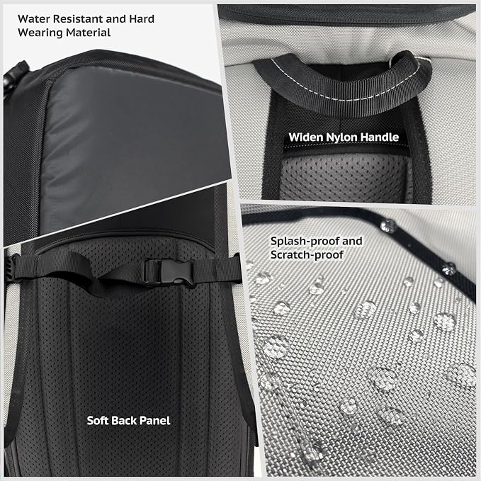 Unigear Ski Boot Bag Backpack for Helmet 50L/70L, Goggles, Gloves, Skis, Snowboard & Accessories - Image 4