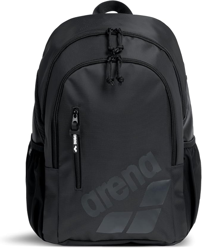 ARENA All Set Sports Swim Backpack Athletes Gym Rucksack Multisport Daypack Large Size Training Gear Equipment Bag for Teens Men Women, 30 Liters, Black by ArenaNorthAmerica