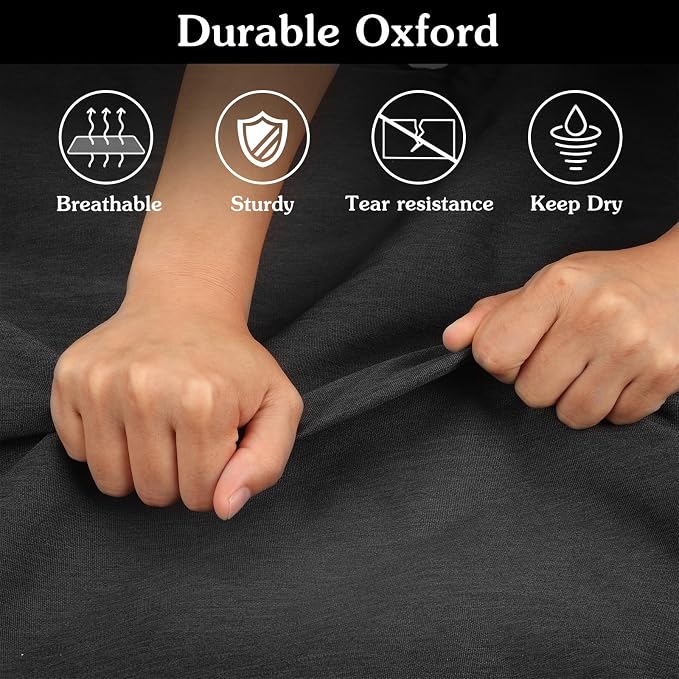Limoomil 60 Inch Heavy Duty Tear Resistance Wedding Dress Bag for Wedding Travel, Waterproof Dress Cover for Closet Wardrobe. Garment Bag for Gowns, Tuxedos, Dress, Long Coats. Darkgrey, 60 Inch. - Image 5