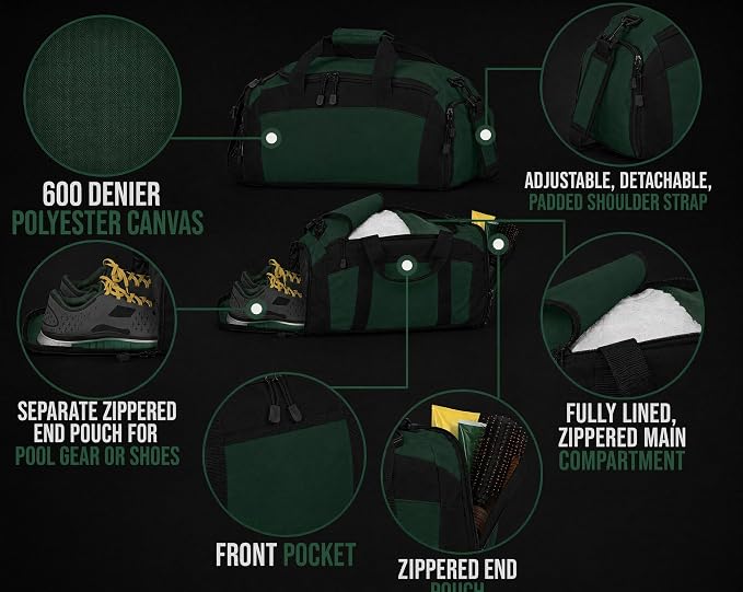 Personalized Basketball Duffel Bag with Shoe Compartment, Custom Basketball Bag with Name and Number, Basketball Travel Bag for Players, Team Sports Gear Bag - Image 3