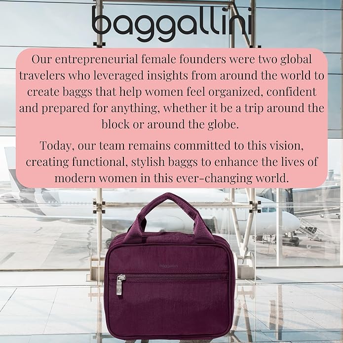 Baggallini Hanging Travel Toiletry Kit - Image 5