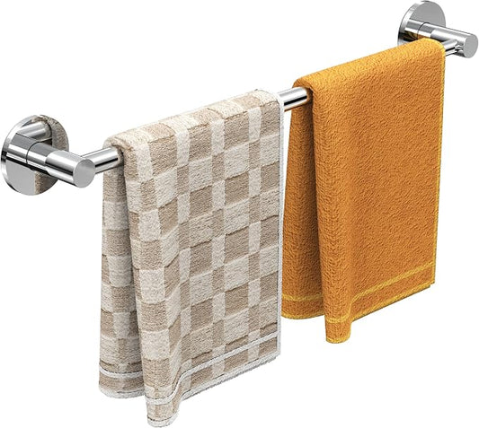 Magnetic Towel Bar, Adjustable Towel Rod with Larger Magnetic Base & Hidden Magnet Design, Non-Slip Magnetic Towel Holder for Refrigerator, Dishwasher, Oven, Washer (Chrome, 1Pack) by MIROAMZ