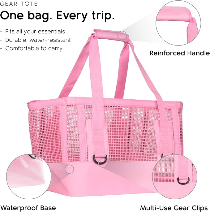 MISSION Boat Gear CASSI Heavy-Duty Outdoor Tote and Waterproof Marine-Grade Mesh Boat Bags - Image 2