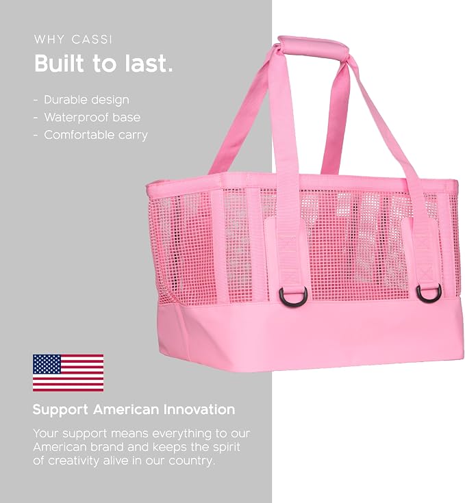 MISSION Boat Gear CASSI Heavy-Duty Outdoor Tote and Waterproof Marine-Grade Mesh Boat Bags - Image 4