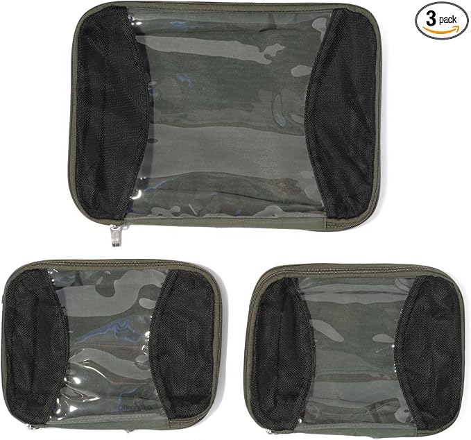 Baggallini Compression Cube 3-piece set - Lightweight Compression Packing Cubes for Travel by baggallini