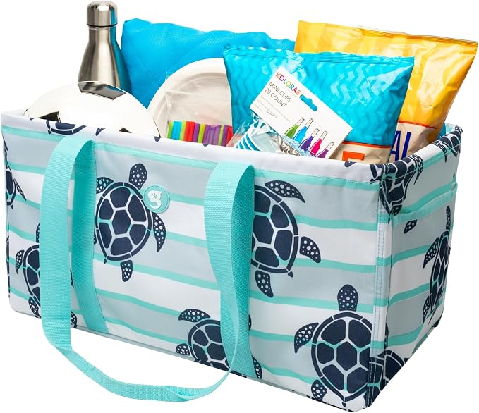 geckobrands Large Utility Tote - Durable Multipurpose Bag for Beach, Travel, Shopping & Outdoor Activities - Image 3