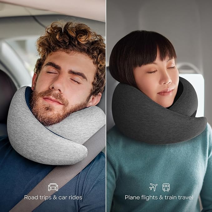 Ostrichpillow GO Travel Pillow, 360° Memory Foam Support, Soft & Washable - Image 6