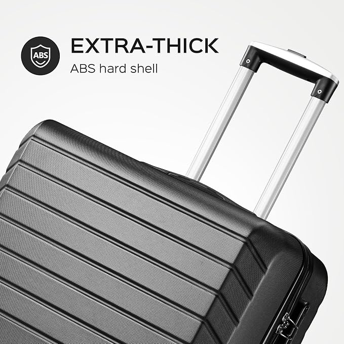 Luggage Sets 2 Piece, 9 Piece Travel Suitcase Set, 20 inch Carry on Luggage, 28 inch Checked Luggage for Women with 7PC Organize Bags - Image 2