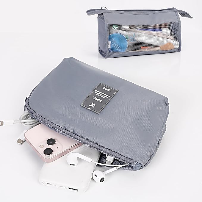 AiQInu 10 Piece Suitcase Organizer, Packing Cube Set Travel Organizer, Space-Saving for Clothes, Shoes, Underwear, Cosmetic Products - Image 6