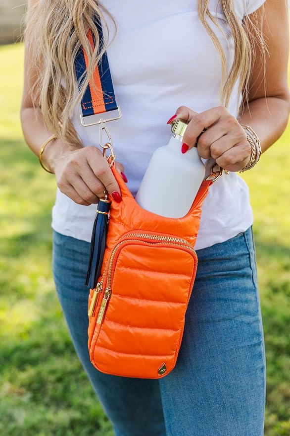 WanderFull Original HydroBag Crossbody Water Bottle Holder with Phone Pocket, Fits Water Bottles up to 32 oz - Image 3