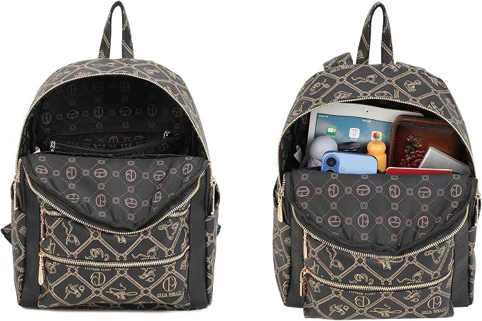 Women Fashion Backpack Purse Multi Pockets Anti-Theft Rucksack Travel Shoulder Bag Handbag - Image 6