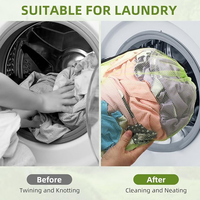 Durable Delicate 10/20/40/60/100PCS Mesh Laundry Bag - Multicolor Nylon Mesh Bag - Locking Closure - For College, Gym, Yoga, Sport - Image 4