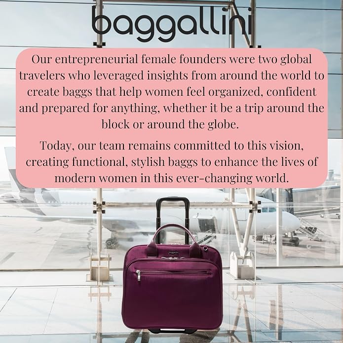 Baggallini Women's 2 Wheel Tote - Image 7