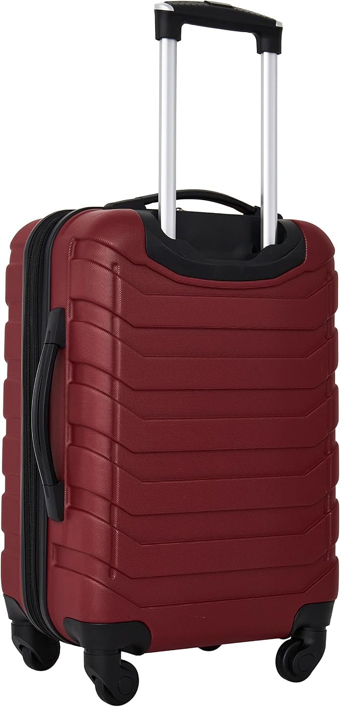Wrangler 5 Piece Luggage & Travel Accessories Set, Red - Image 3